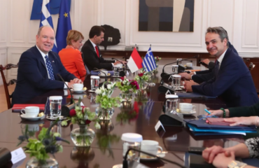 Αλβέρτος ο Β’: Eπίσημη συνάντηση του πρίγκιπα του Μονακό με τον Κ.Μητσοτάκη – Δείτε φωτογραφίες
