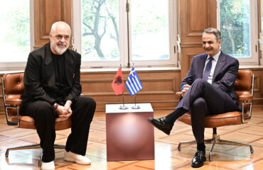 Κ.Μητσοτάκης: Ο Έλληνας πρωθυπουργός συναντήθηκε με τον Έντι Ράμα – Τι δήλωσαν οι δύο ηγέτες
