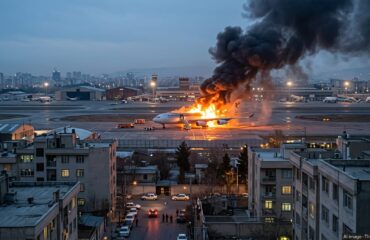 Ολική καταστροφή στο αεροδρόμιο Μεχραμπάντ στην Τεχεράνη μετά τις αμερικανο – ισραηλινές επιθέσεις: Νέα πλάνα