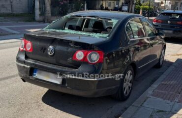 Σοβαρό τροχαίο στη Λαμία: Από την σύγκρουση μοτοσικλετιστής βρέθηκε στο πίσω μέρος αυτοκινήτου