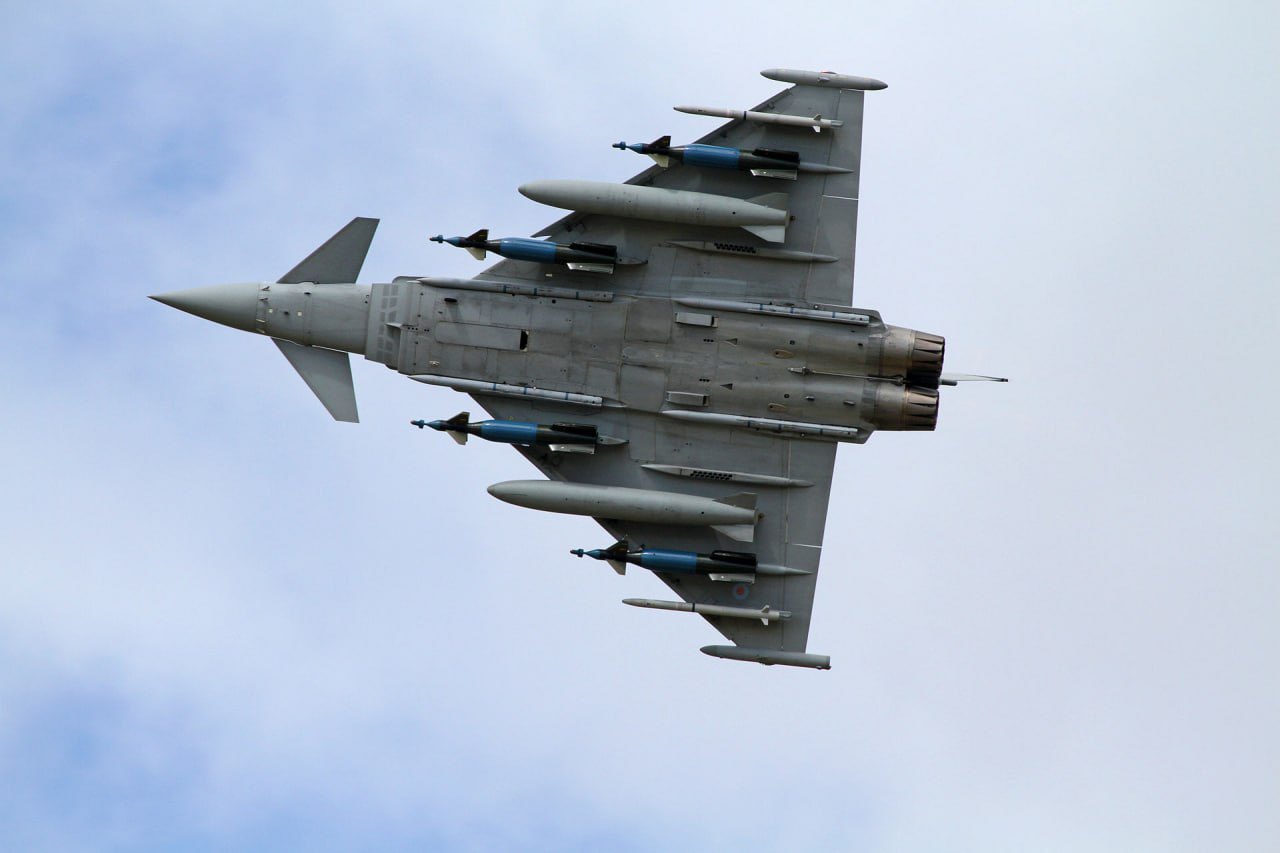 Για πρώτη φορά βρετανικό Eurofighter Typhoon κατέρριψε ρωσικό drone πάνω από τον εναέριο χώρο της Ρουμανίας