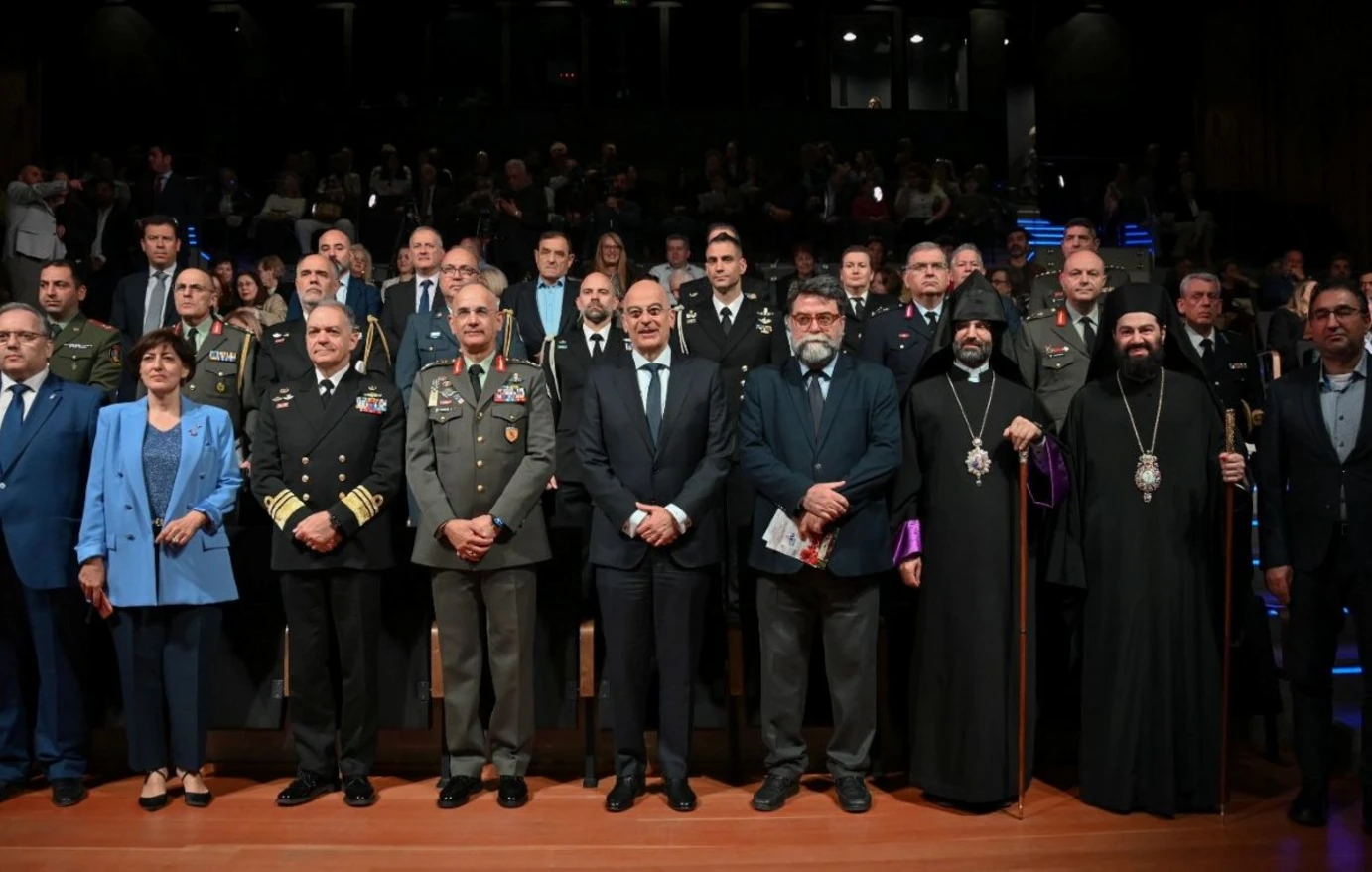 Νίκος Δένδιας για την Γενοκτονία των Αρμενίων: «Ανήκει στη συλλογική συνείδηση της ανθρωπότητας» (φωτογραφίες)