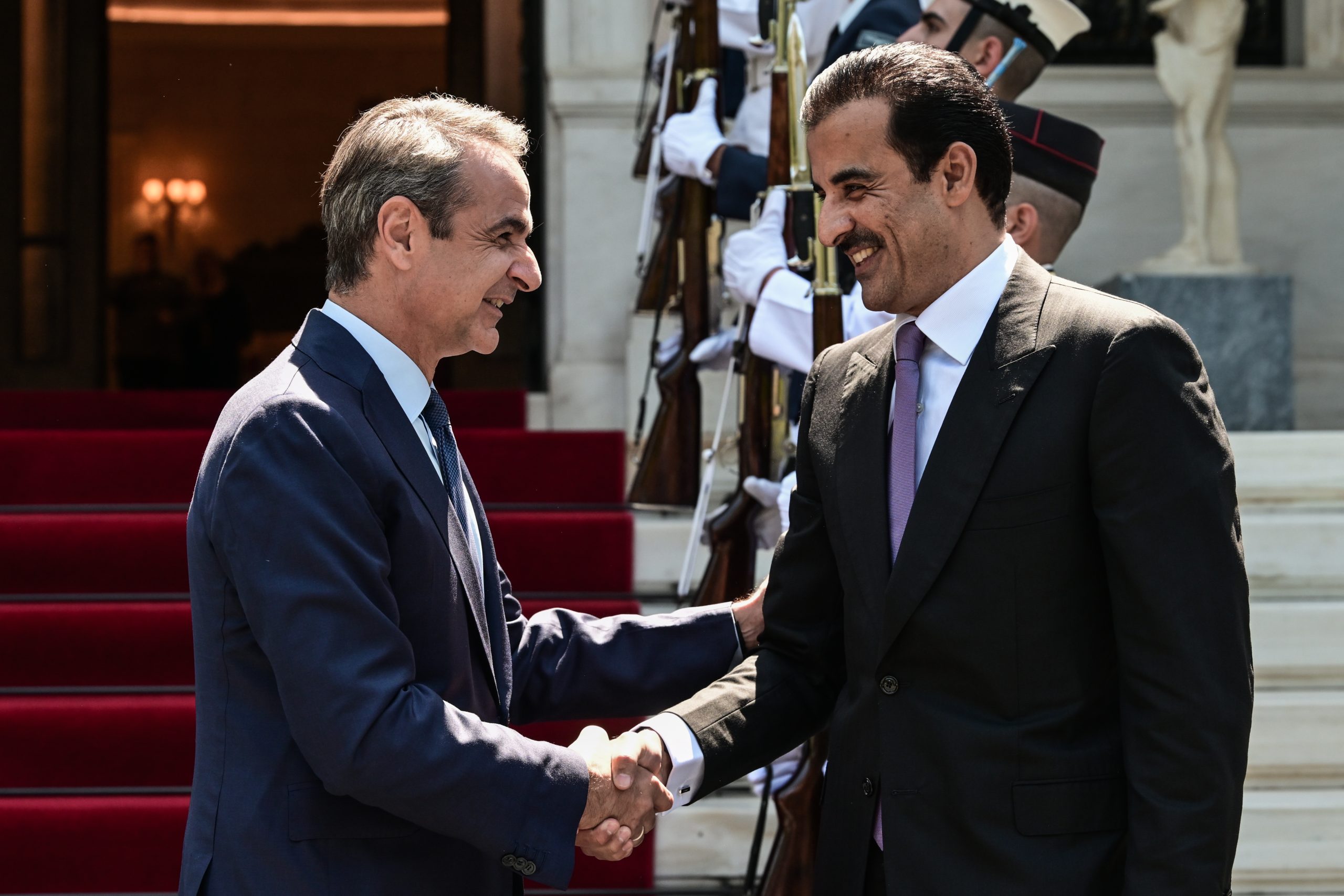 Συνάντηση Κ.Μητσοτάκη με τον Εμίρη του Κατάρ την Τετάρτη στο Μέγαρο Μαξίμου