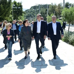 Κ.Μητσοτάκης: Επίσκεψη στη νέα Βασιλίσσης Όλγας – «Ένα όραμα από τον 19ο αιώνα έγινε πια πραγματικότητα»