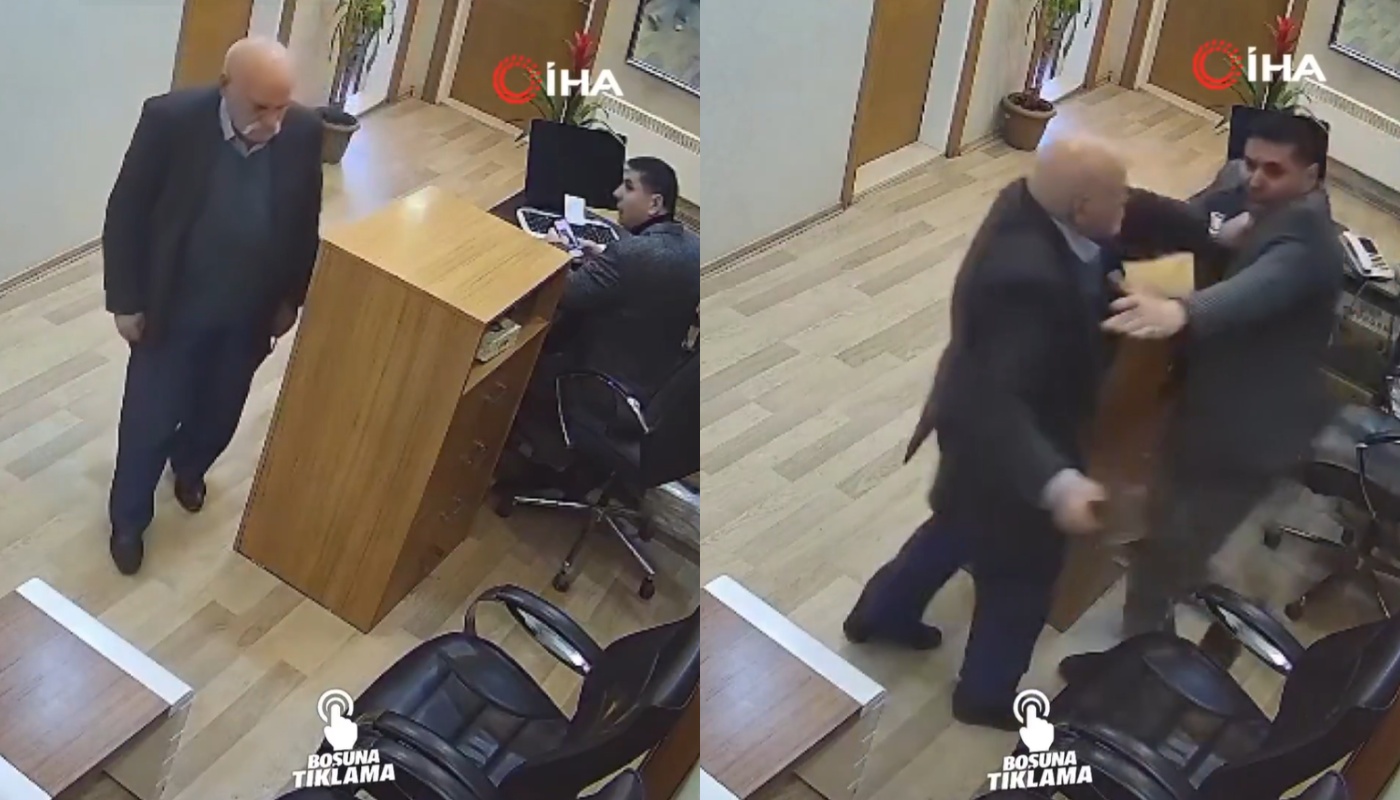 Βίντεο: Η στιγμή που ηλικιωμένος κτυπά με μπαλτά υπάλληλο σε δημαρχείο στην Τουρκία (βίντεο)