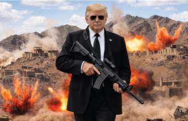 «Τέρμα πια το καλό παιδί»: O N.Tραμπ απειλεί με συνέχιση του πολέμου με το Ιράν – Η ΑΙ φωτογραφία του με όπλο!