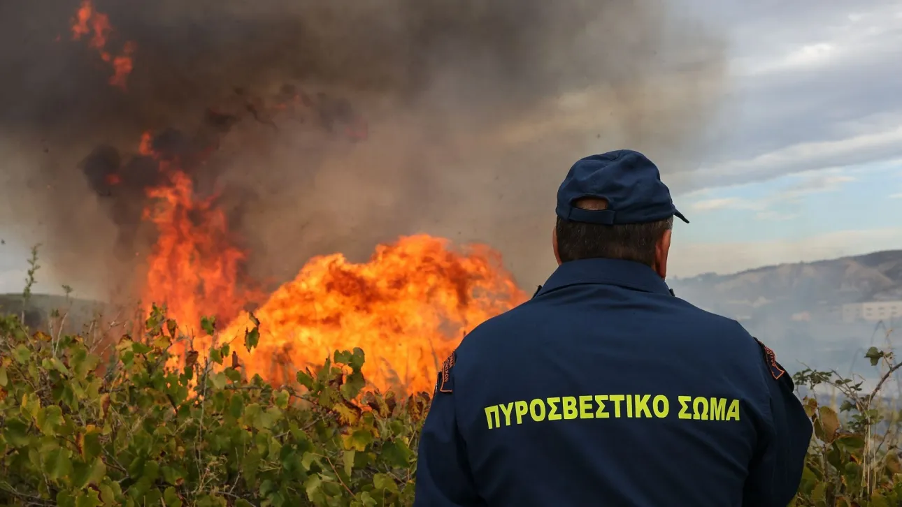 Πάτρα: Πυρκαγιά κοντά στις εγκαταστάσεις της Pirelli (βίντεο)