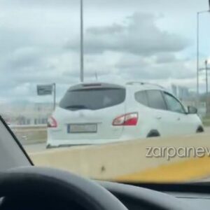 Από θαύμα δεν υπήρξε ατύχημα στην Ε.Ο. του Ρεθύμνου: Οδηγός πήγαινε ανάποδα με το αυτοκίνητό του (βίντεο)