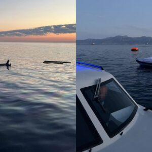 «Corsage C»: Εικόνες από το σημείο που βυθίστηκε το φορτηγό πλοίο βόρεια της Άνδρου (φώτο-βίντεο)