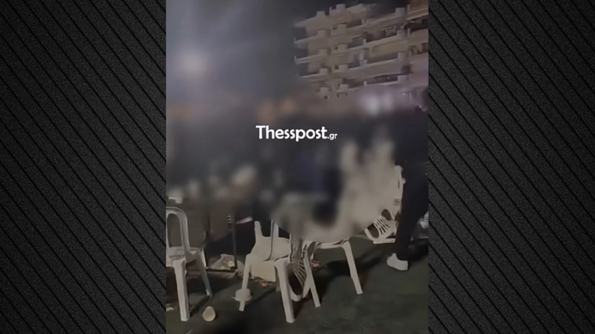 Θεσσαλονίκη: Bίντεο ντοκουμέντο από την άγρια συμπλοκή σε ποντιακό γλέντι – «Εκτοξεύονταν» καρέκλες και αντικείμενα