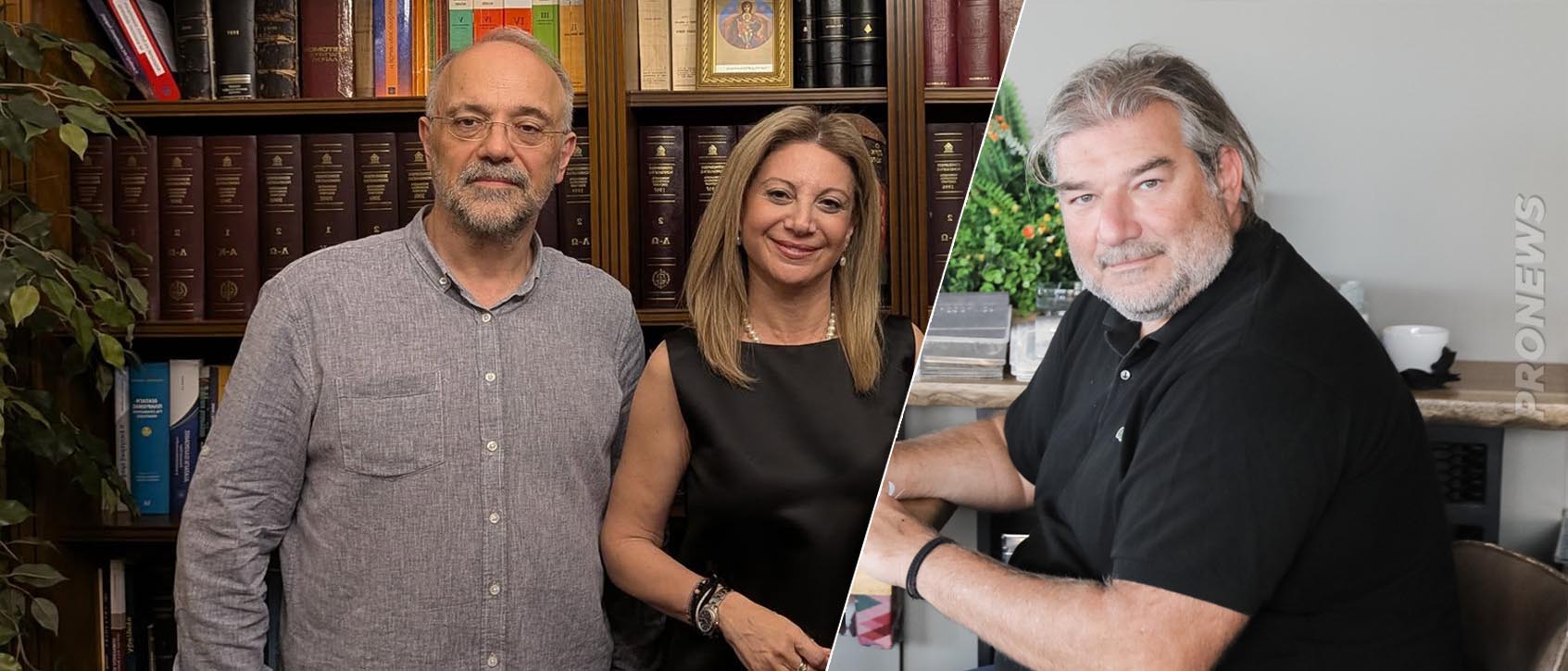 Μαρία Καρυστιανού και Θανάσης Αυγερινός κατέθεσαν μήνυση στον Νίκο Καραχάλιο για συκοφαντική δυσφήμηση