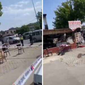 Βίντεο ντοκουμέντο από τους πυροβολισμούς στην Μερσίνη της Τουρκίας – Τουλάχιστον έξι οι νεκροί