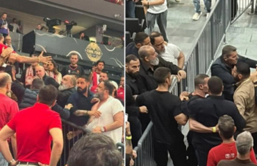 Βίντεο: Ο Γ.Δημητριάδης σηκώνεται, πάει δίπλα στον Β.Μαρινάκη του ψιθυρίζει κάτι που τον εξοργίζει και αυτός απαντά «αλλιώς»