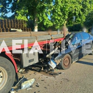 Σοβαρό τροχαίο στη Ζαχάρω μία μέρα μετά το δυστύχημα του 29χρονου ΕΠΟΠ στην ίδια περιοχή