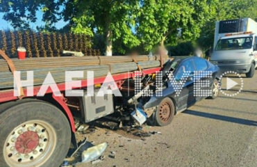 Σοβαρό τροχαίο στη Ζαχάρω μία μέρα μετά το δυστύχημα του 29χρονου ΕΠΟΠ στην ίδια περιοχή