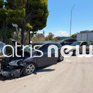 Σοβαρό τροχαίο στην Ε.Ο. Πύργου-Κυπαρισσίας: Δύο τραυματίες μετά τη σύγκρουση οχημάτων (βίντεο)