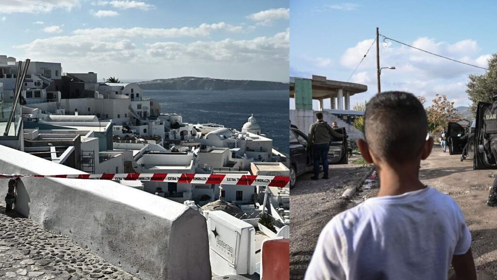 Χειροπέδες σε Ρομά στη Σαντορίνη που άφησε τις κόρες της και έκλεψαν κοσμήματα