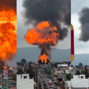 Bίντεο: Κολοσσιαία έκρηξη βυτιοφόρων LPG των καρτέλ στην Πουέμπλα του Μεξικού