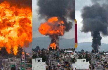 Bίντεο: Κολοσσιαία έκρηξη βυτιοφόρων LPG των καρτέλ στην Πουέμπλα του Μεξικού
