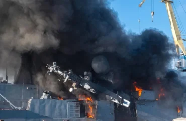Ουκρανικά drones πλήττουν πάλι τη ρωσική ναυτική βάση στην Κροστάνδη! (βίντεο)