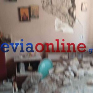 Σεισμός Εύβοιας: Διακόπηκε η βάφτιση και βγήκαν όλοι έξω από την εκκλησία
