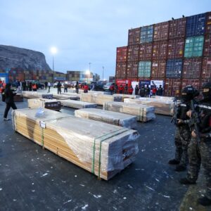 Χιλή: Κατασχέθηκαν πάνω από 100 τόνοι ναρκωτικών που ήταν σε φορτία ξυλείας με προορισμό την Ευρώπη (βίντεο)