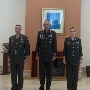 Αντισυνταγματάρχης Μαρία Κιοϊλιού: Αυτή είναι η πρώτη πρώτη γυναίκα εκπρόσωπος Τύπου του ΓΕΕΘΑ