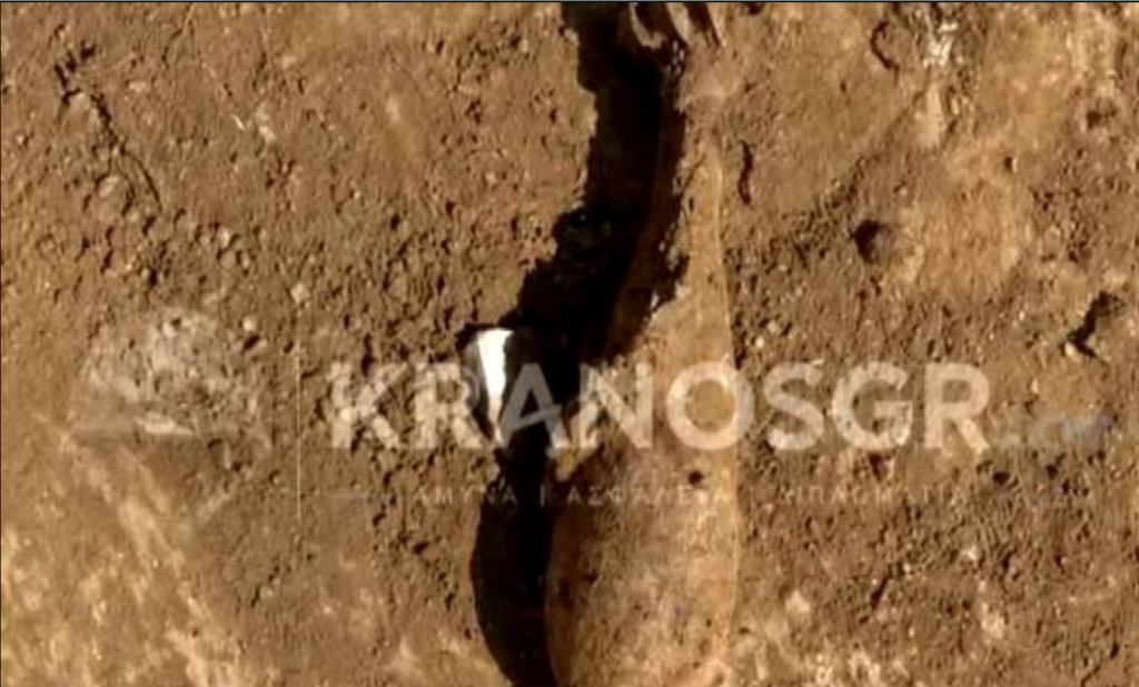 Άσκαστο βλήμα όλμου εντοπίστηκε κοντά στο Γενικό Στρατιωτικό Νοσοκομείο 424 της Θεσσαλονίκης (φωτο)