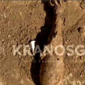 Άσκαστο βλήμα όλμου εντοπίστηκε κοντά στο Γενικό Στρατιωτικό Νοσοκομείο 424 της Θεσσαλονίκης (φωτο)