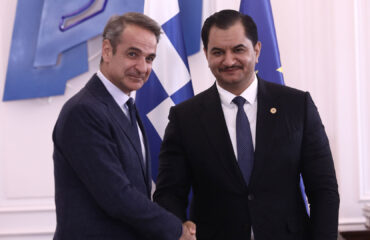 Με τον υπαρχηγό της Γενικής Διοίκησης του λιβυκού Εθνικού Στρατού συναντήθηκε ο Κ.Μητσοτάκης στο Μέγαρο Μαξίμου