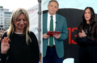 Δείτε την on air ενόχληση του Ι.Χασαπόπουλου & της Α.Βούλγαρη επειδή η Μ.Καρυστιανού τους έριξε άκυρο για 3η φορά