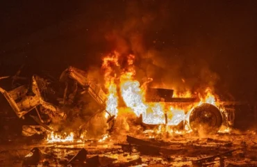 Βίντεο: Η Ρωσία έπληξε αποθήκη οπλισμού στην Νόβα Πόστα