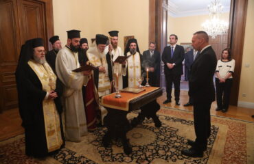 Γ.Στουρνάρας: Ορκίστηκε για τρίτη θητεία στη διοίκηση της Τράπεζας της Ελλάδος (φωτο)