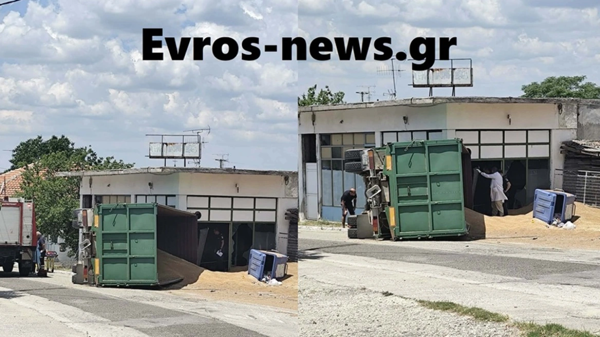Θανατηφόρο τροχαίο στην Ορεστιάδα: 63χρονος οδηγός φορτηγού έχασε τη ζωή του μετά από πρόσκρουση σε κτίριο