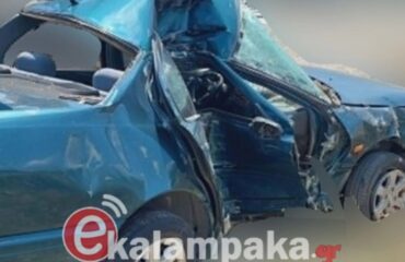 «Βάφτηκε» με αίμα η άσφαλτος της Καλαμπάκας: Νεκρός 22χρονος οδηγός μετά από σύγκρουση με άλλο ΙΧ