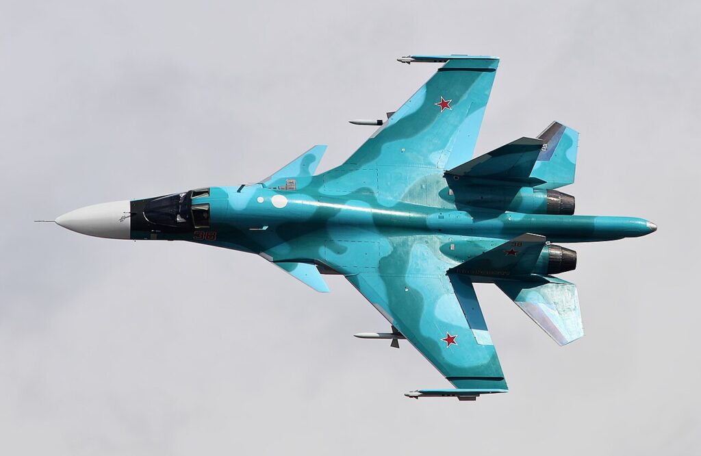 Βίντεο: Ρωσικό μαχητικό Su-34 έπληξε με βόμβες FAB ουκρανικές θέσεις – Νεκροί πάνω από 100 Ουκρανοί στρατιώτες