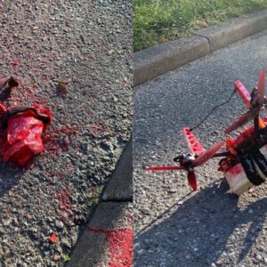 Στόχος επίθεσης με drones η ρωσική πρεσβεία στη Στοκχόλμη – Πέταξαν κόκκινη μπογιά (φώτο)