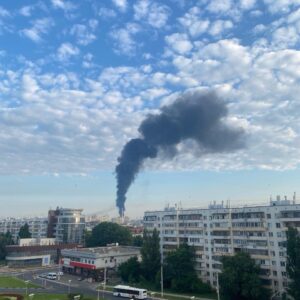 Oι Ουκρανοί κτύπησαν με σύστημα πολλαπλής εκτόξευσης HIMARS ρωσικό υποσταθμό ηλεκτρικής ενέργειας στο Μπέλγκοροντ