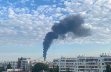 Oι Ουκρανοί κτύπησαν με σύστημα πολλαπλής εκτόξευσης HIMARS ρωσικό υποσταθμό ηλεκτρικής ενέργειας στο Μπέλγκοροντ