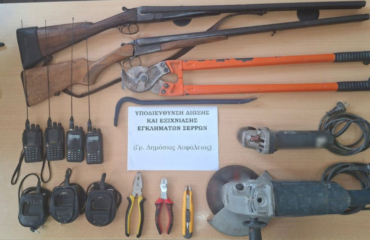 Συνελήφθη 49χρονος Ρομά στις Σέρρες: Ήταν μέλος σπείρας που είχε αφαιρέσει καλώδια βάρους 800 κιλών (φωτο)