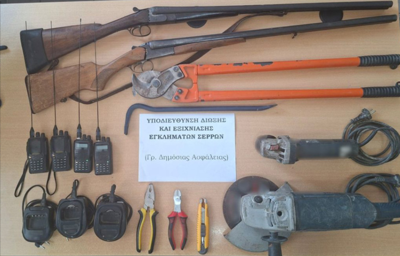 Συνελήφθη 49χρονος Ρομά στις Σέρρες: Ήταν μέλος σπείρας που είχε αφαιρέσει καλώδια βάρους 800 κιλών (φωτο)