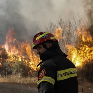 Χαλκιδική: Oριοθετήθηκε η φωτιά στη Νέα Καλλικράτεια – Ζημιές σε σπίτια (upd)