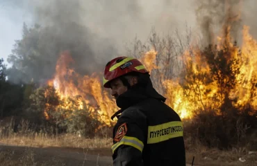 Χαλκιδική: Oριοθετήθηκε η φωτιά στη Νέα Καλλικράτεια – Ζημιές σε σπίτια (upd)