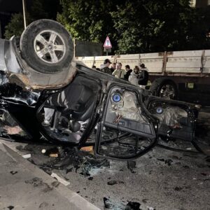 Σοβαρά επεισόδια στη Λβιβ: Διαδηλωτές ανέτρεψαν όχημα της TCC κατά τη διάρκεια επιχείρησης επιστράτευσης (βίντεο)