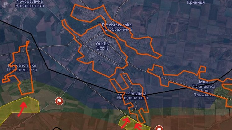 Οι Ρώσοι αρχίζουν την μάχη για την κατάληψη του Ορίχιβ
