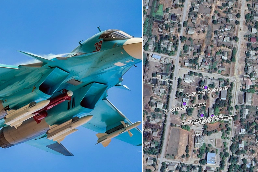 Βίντεο: Ρωσικό Su-34 πέρασε πάνω από κέντρο εφοδιασμού στη Χερσώνα και δεν άφησε τίποτα στο πέρασμά του