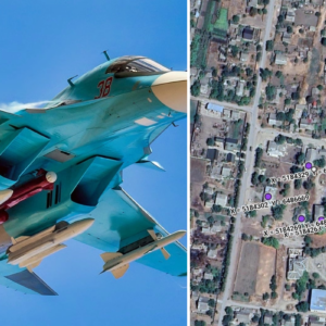 Βίντεο: Ρωσικό Su-34 πέρασε πάνω από κέντρο εφοδιασμού στη Χερσώνα και δεν άφησε τίποτα στο πέρασμά του