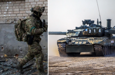 Βίντεο: Ρωσικό άρμα μάχης T-80 χτυπά Ουκρανούς πεζοναύτες τη στιγμή που ετοιμάζονται να φύγουν