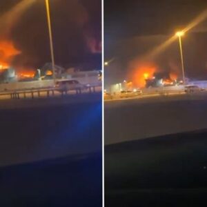 Βίντεο: Η Sheikh Isa Air Base και το αρχηγείο του 5ου Στόλου των ΗΠΑ στις φλόγες μετά την πρόσφατη ιρανική επίθεση
