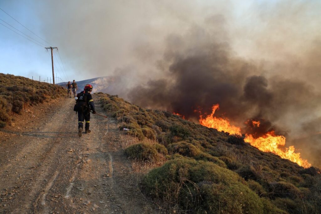 Συνελήφθησαν ασυνείδητοι αλλοδαποί σε Αθήνα και Χίο: Γυναίκα έκαψε ξερά χόρτα και άνδρας πέταξε αποτσιγάρο σε δάσος